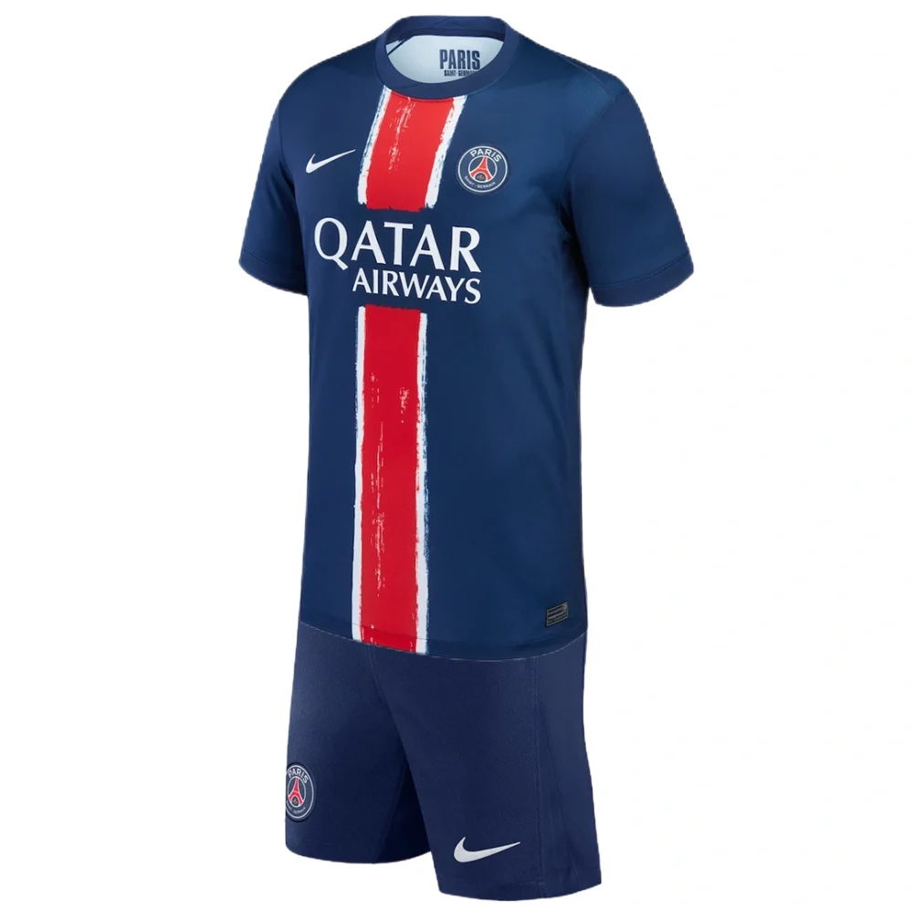 PSG Soccer Jersey Home Kids Kit Jersey+Shorts 2024/25 - Image 11