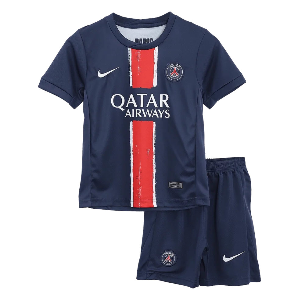 PSG Soccer Jersey Home Kids Kit Jersey+Shorts 2024/25 - Image 12