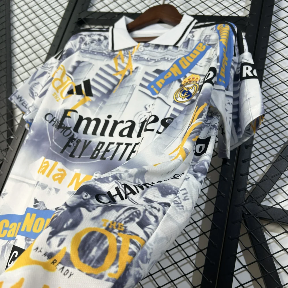 Real Madrid Soccer Jersey Special Edition Custom Shirt 2025/26 - Image 6