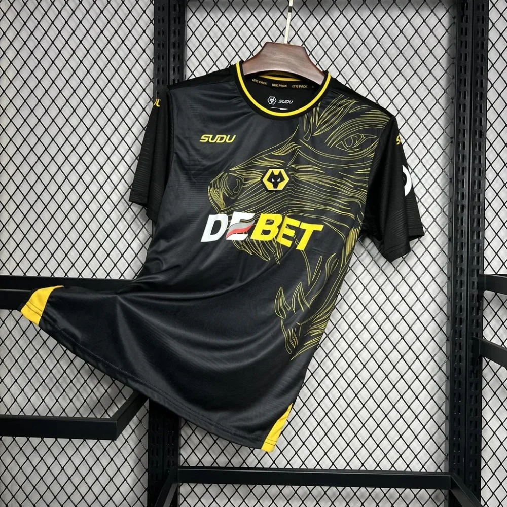 Wolves Football Jersey Away Custom Shirt 2024/25 - Image 3