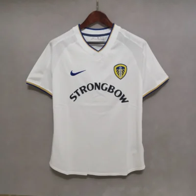 Leeds United Retro Football Jersey Home Shirt 2000/01