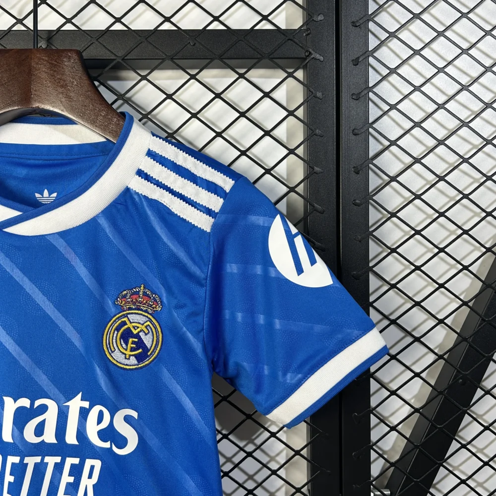 Real Madrid Soccer Jersey Third Away Kids Kit Jersey+Shorts 2025/26 - Image 6