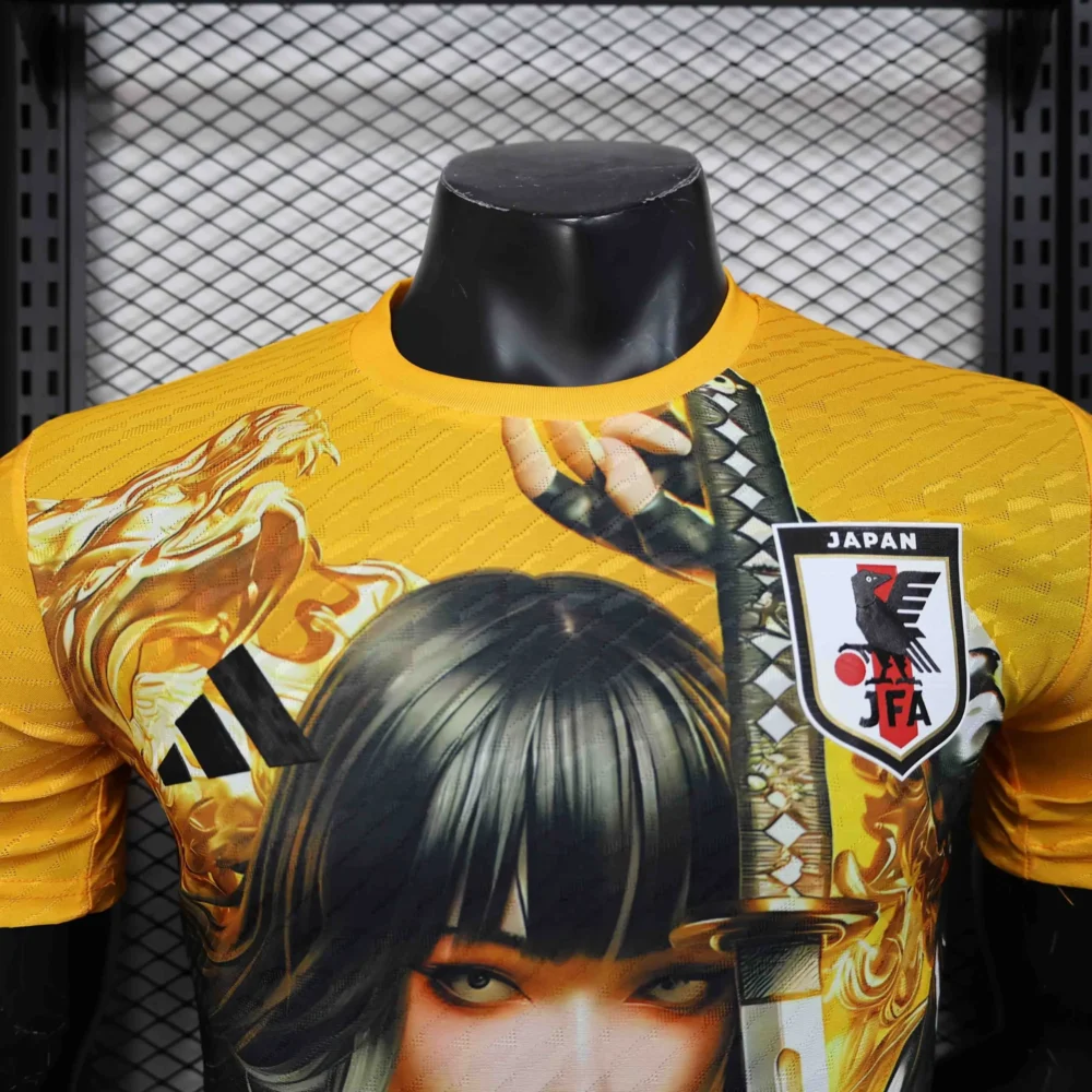 Japan Authentic Soccer Jersey Sasuke Naruto Special Edition Shirt 2025 - Image 3