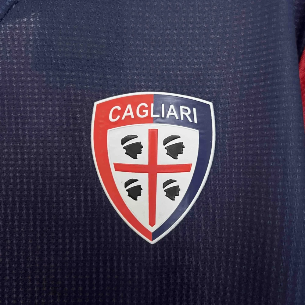 Cagliari Home Football Jersey Custom Shirt 2024/25 - Image 7