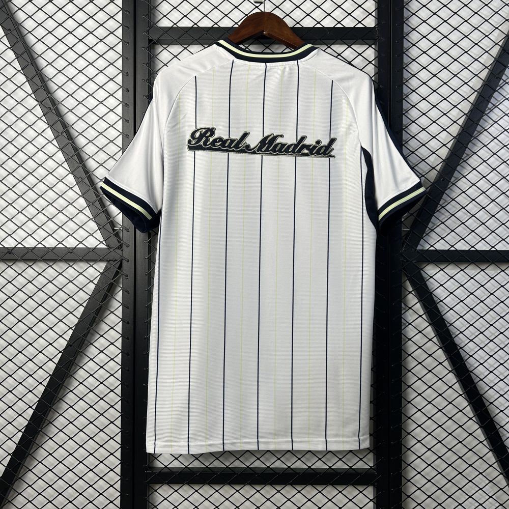 25/26Real Madrid Baseball Jersey - Image 5