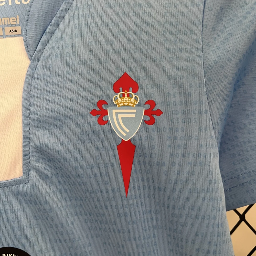 Celta Vigo Soccer Jersey Home Kids Kit Jersey+Shorts 2024/25 - Image 4