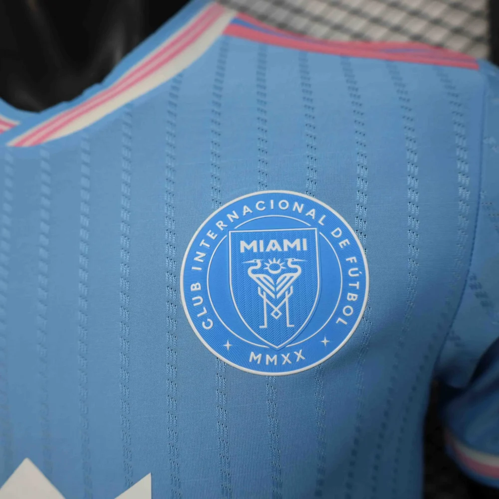 Inter Miami Authentic Soccer Jersey Third Away Custom Shirt 2025 - Image 4