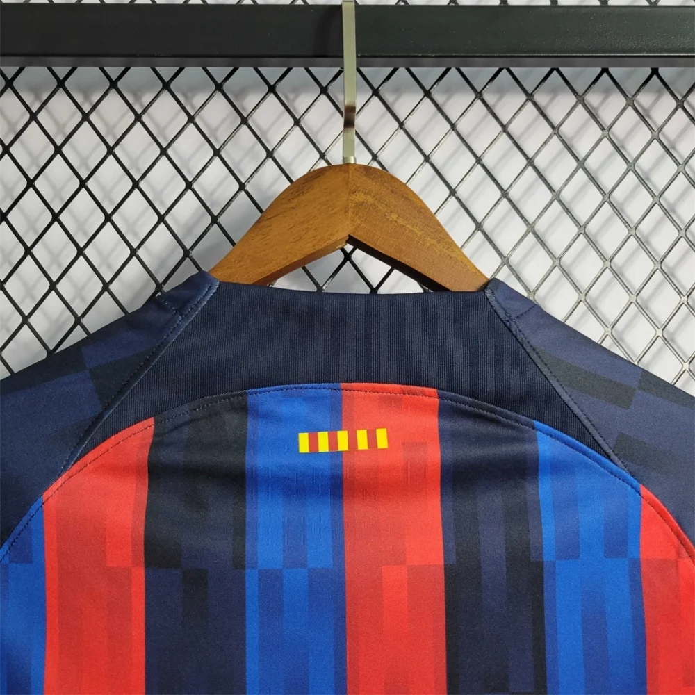 Barcelona Home Soccer Jersey Custom Shirt 2022/23 - Image 9