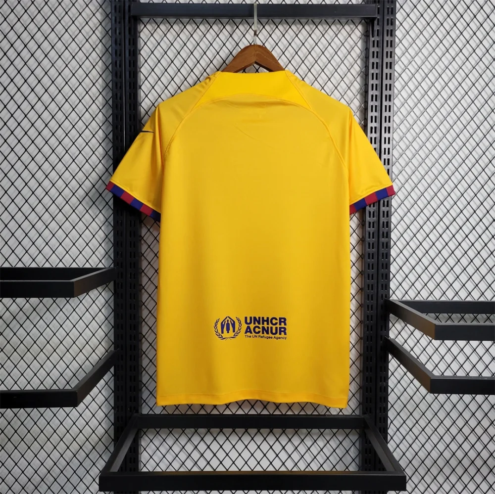 Barcelona Fourth Away Soccer Jersey Custom Shirt 2022/23 - Image 2