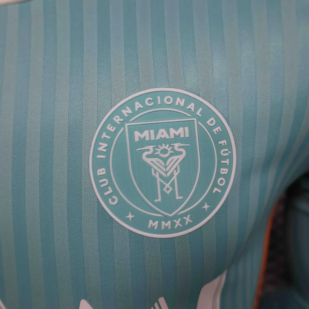 Inter Miami Authentic Soccer Jersey Third Away Long Sleeve Shirt 2024 - Image 4