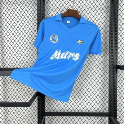 Napoli Retro Soccer Jersey Home Custom Shirt 1988-89