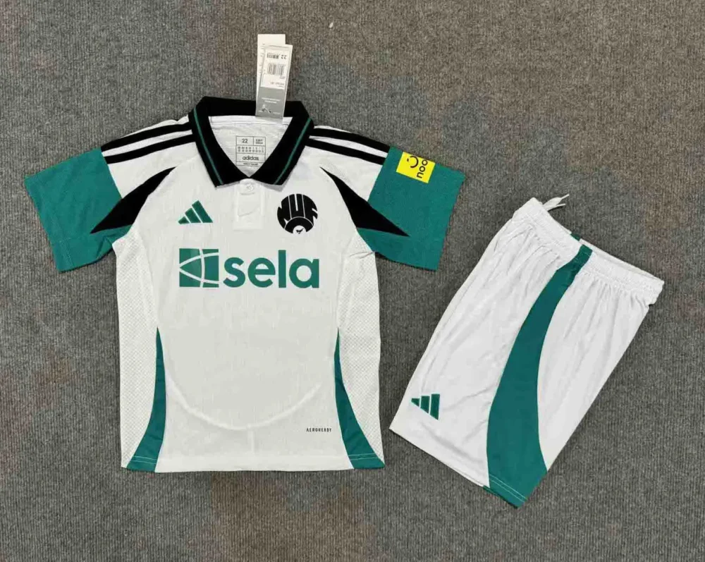 Newcastle United Football Jersey Third Away Kids Kit Jersey+Shorts 2024/25