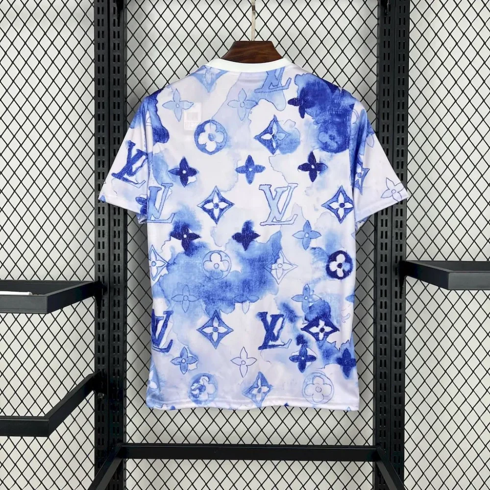 Real Madrid Soccer Jersey LV Joint Special Edition Custom Shirt 2025/26 - Image 2