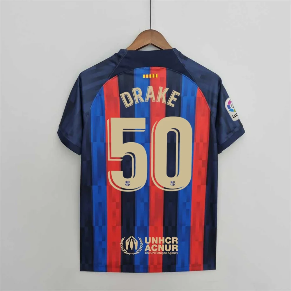 Barcelona Home Owl Version Soccer Jersey Custom Shirt 2022/23 - Image 6