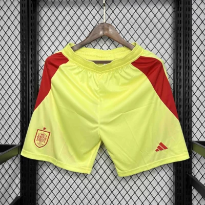 Spain Soccer Jersey Home Custom Shorts EURO 2024