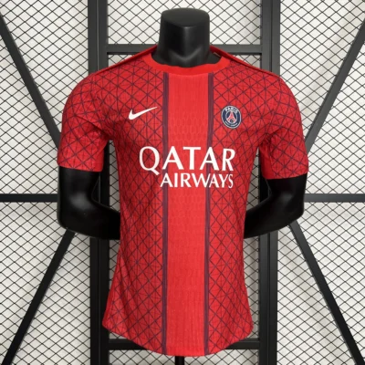 Authentic Soccer Jersey PSG Pre-Match Shirt 2025/26