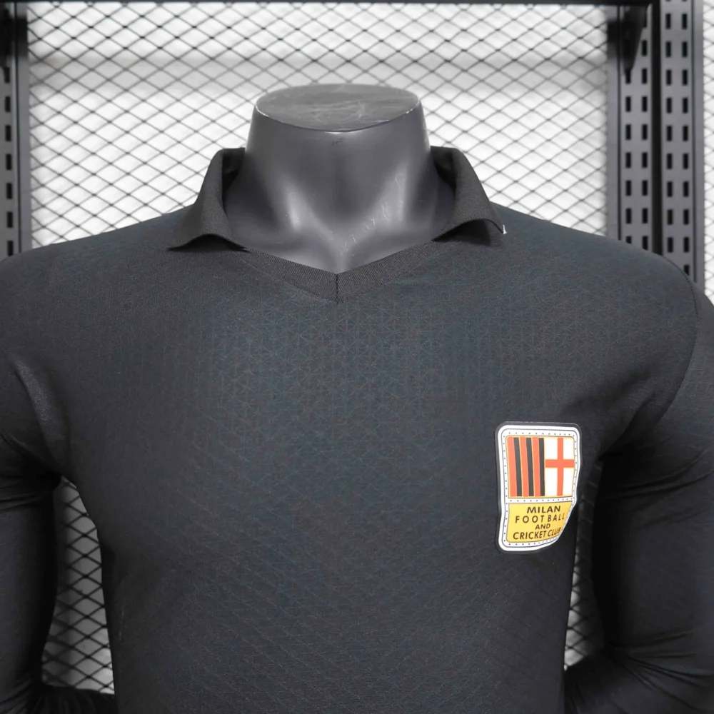 AC Milan Authentic Soccer Jersey 125th Anniversary Long Sleeve Shirt 2024/25 - Image 3