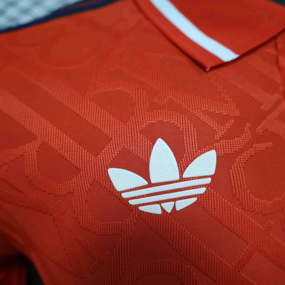 Real Madrid Authentic Soccer Jersey Red Special Edition Shirt 2024/25 - Image 4