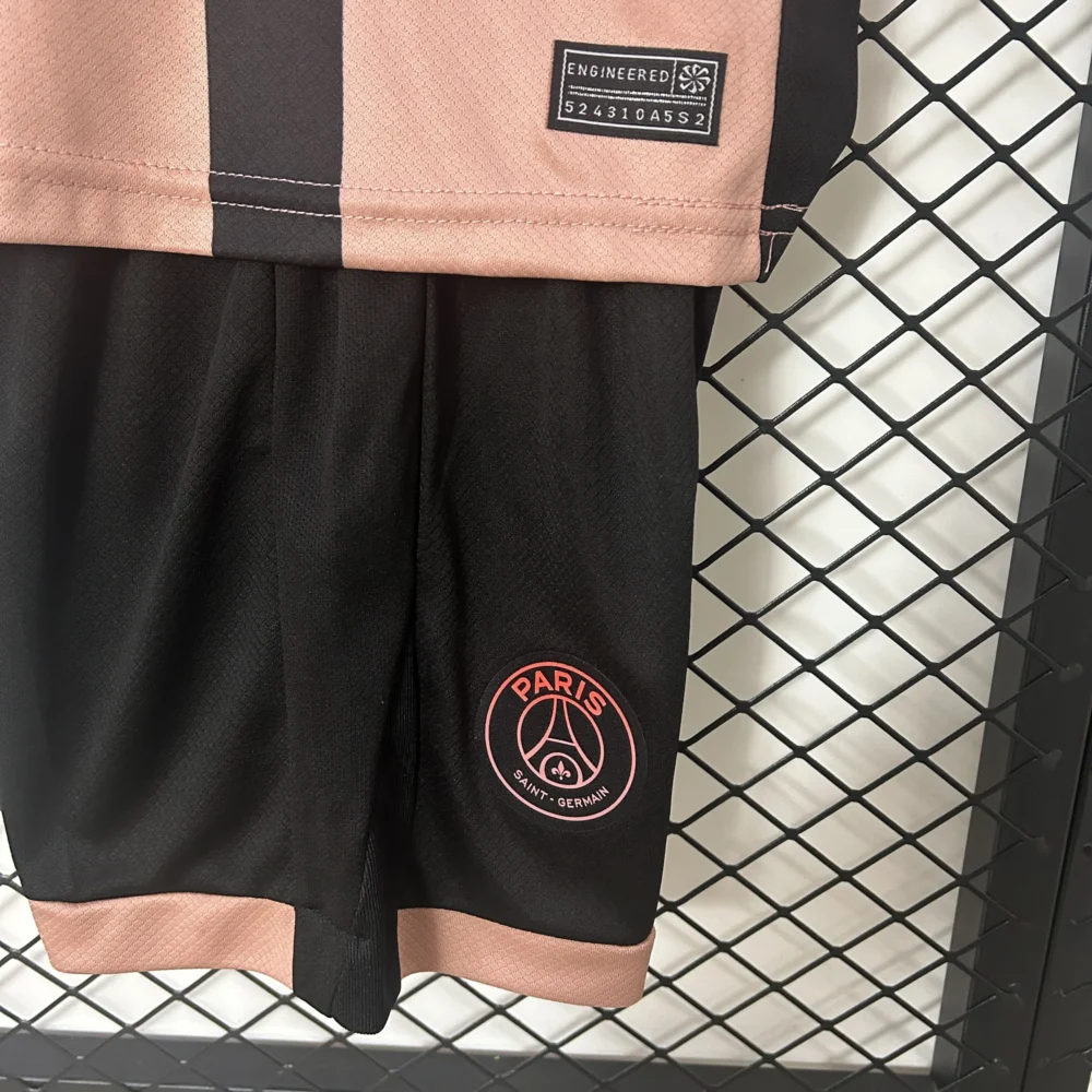 PSG Soccer Jersey Third Away Kids Kit Jersey+Shorts 2024/25 - Image 7