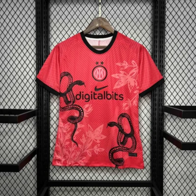 Inter Milan Soccer Jersey Snake Special Edition Custom Shirt 2024/25