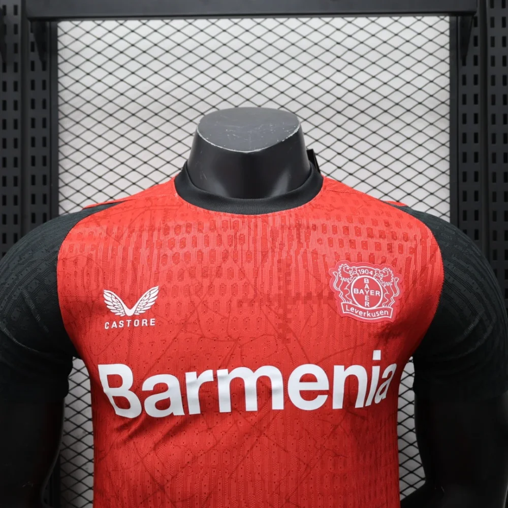 Bayer 04 Leverkusen Authentic Soccer Jersey Home Shirt 2024/25 - Image 3