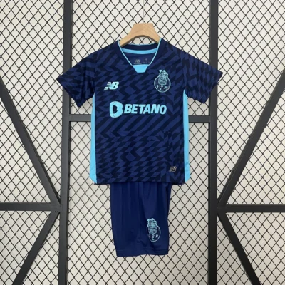 FC Porto Soccer Jersey Third Away Kids Kit Jersey+Shorts 2024/25