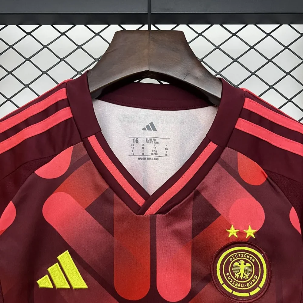 Germany Football Uniform Away Kids Kit Jersey+Shorts 2025 - Image 2