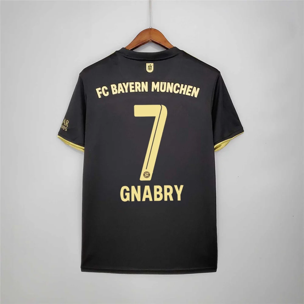 Bayern Munich Retro Jersey Away Soccer Shirt 2021/22 - Image 13