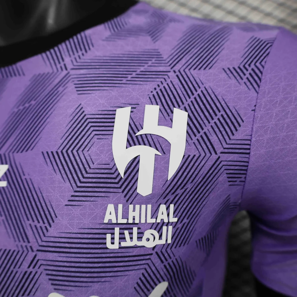 Al Hilal SFC Authentic Soccer Jersey Third Away Shirt 2024/25 - Image 4