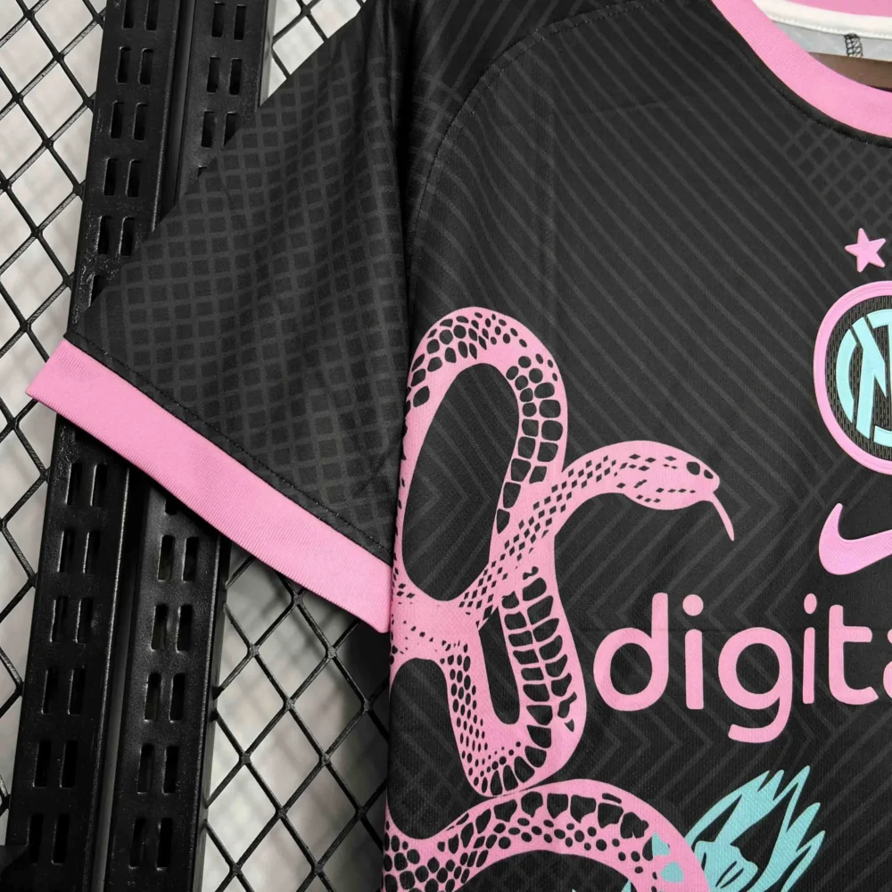 Inter Milan Soccer Jersey Snake Special Edition Custom Shirt 2024/25 - Image 4