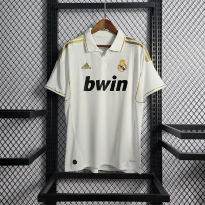 Real Madrid Retro Jersey Home Soccer Custom Shirt 2011/12