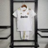 Real Madrid Retro Jersey Home Kids Kit Jersey+Shorts 2011/12