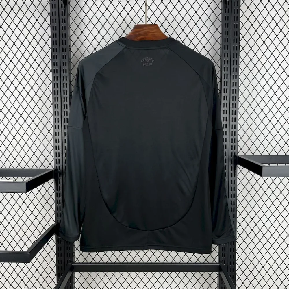 Inter Miami Soccer Jersey Away Long Sleeve Custom Shirt 2025 - Image 2