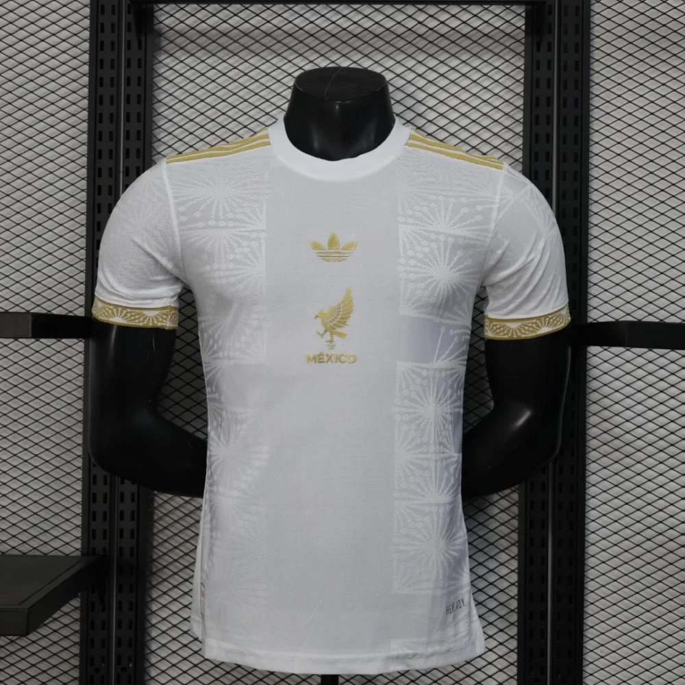 Mexico Authentic White Special Soccer Jersey 2025