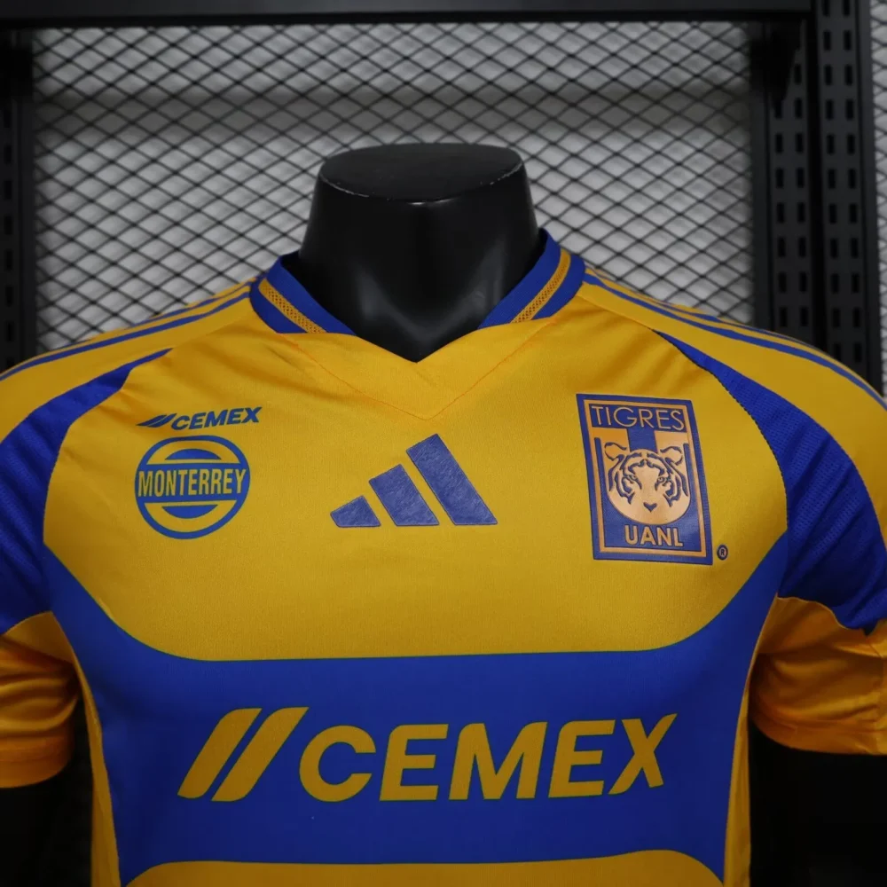 Tigres UANL Authentic Soccer Jersey Home Shirt 2024/25 - Image 3