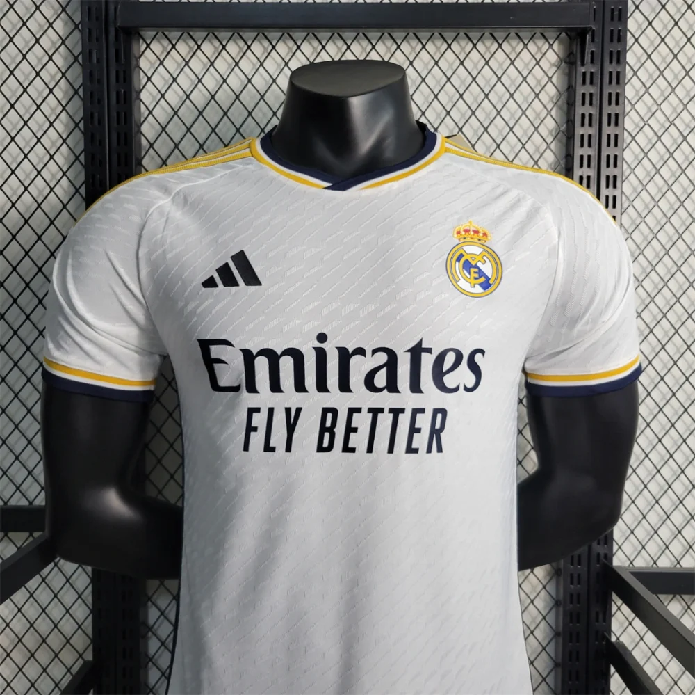 Real Madrid Authentic Soccer Jersey Home Shirt 2023/24 - Image 4