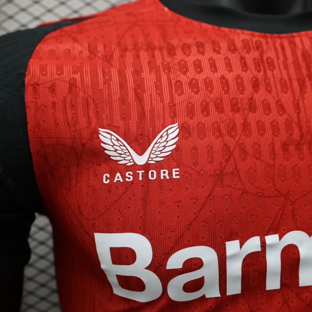 Bayer 04 Leverkusen Authentic Soccer Jersey Home Shirt 2024/25 - Image 4
