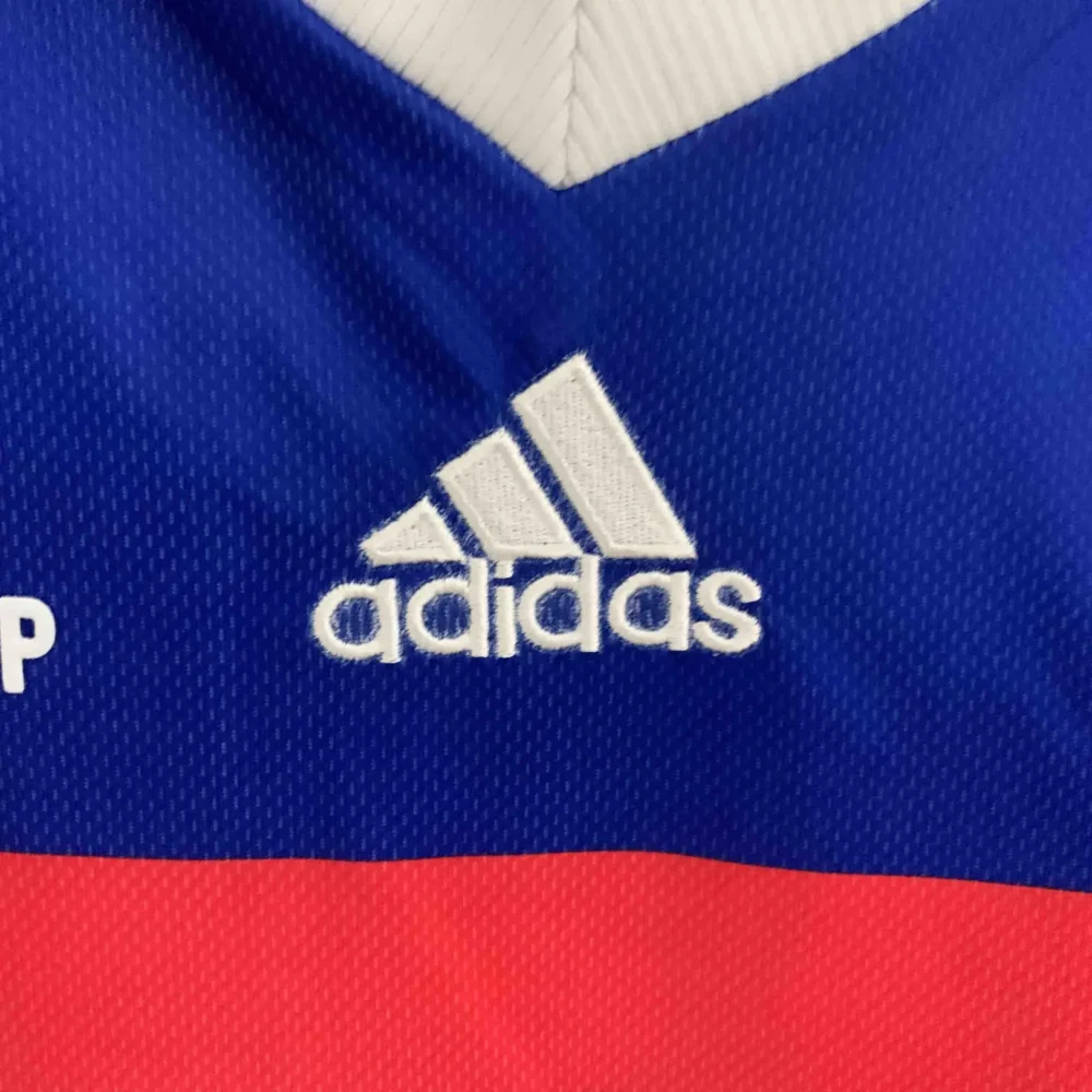France Retro Soccer Jersey Home Long Sleeve Custom Shirt World Cup 1998 - Image 5