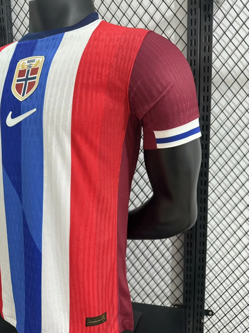 Norway Authentic Soccer Jersey Home Shirt 2024 - Image 4