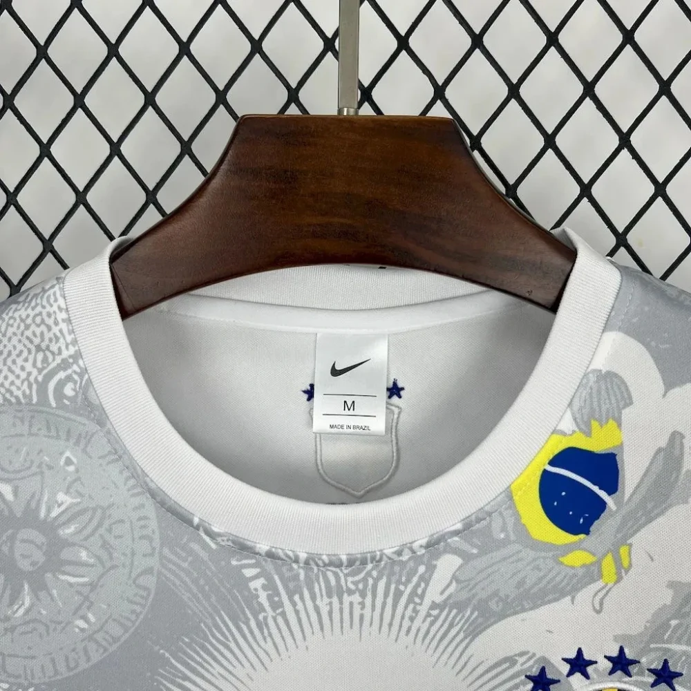 Brazil Soccer Jersey Jesus Special Edition Custom Shirt 2025 - Image 3