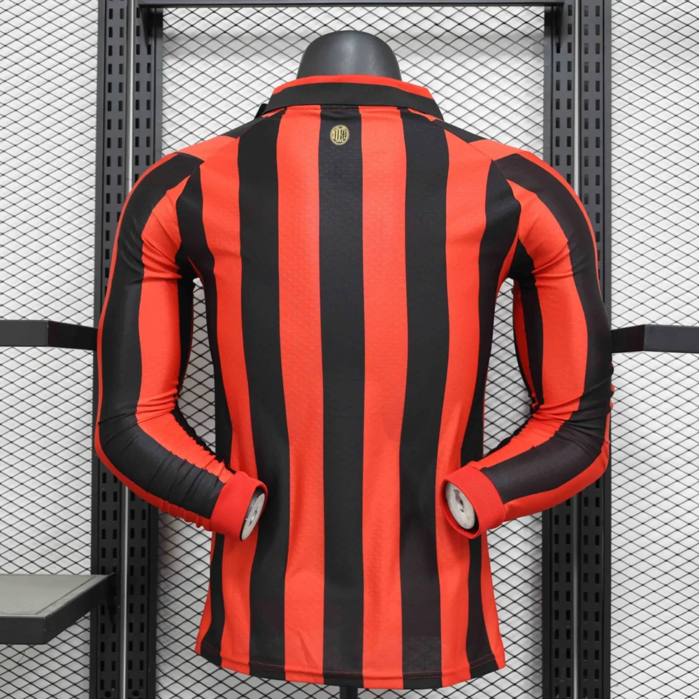 AC Milan Authentic Soccer Jersey 125th Anniversary Long Sleeve Shirt 2024/25 - Image 2