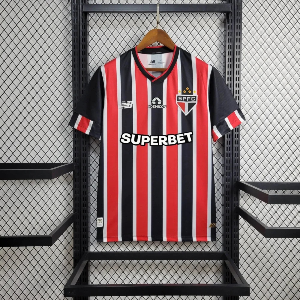 Sao Paulo FC Soccer Jersey Away Custom Shirt 2024 - Image 8