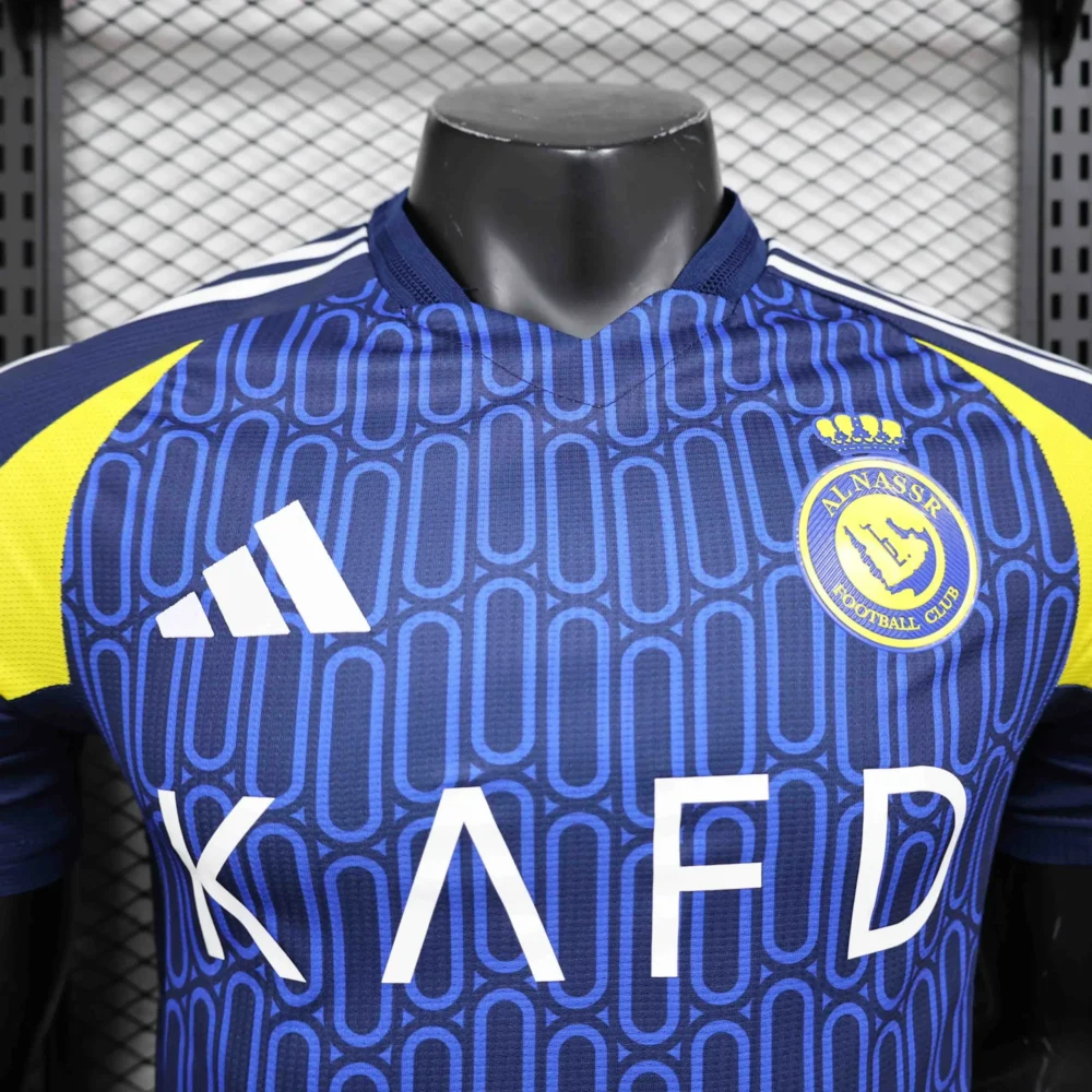 Al Nassr Authentic Soccer Jersey Away Shirt 2024/25 - Image 3