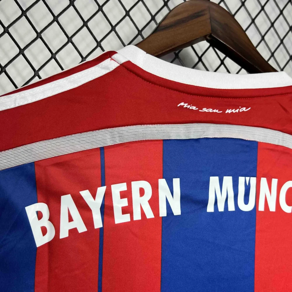 Bayern Munich Retro Jersey Home Soccer Shirt 2014-2015 - Image 6