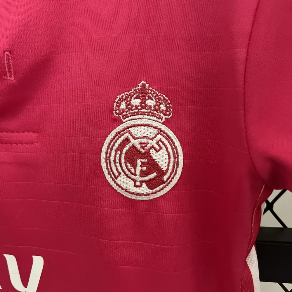 Real Madrid Retro Jersey Away Kids Kit Jersey+Shorts 2014/15 - Image 5
