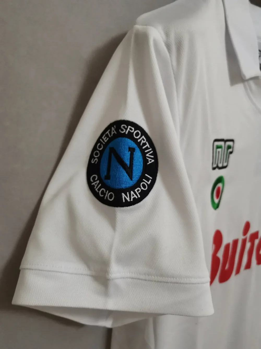 Maradona #10 Napoli Retro Soccer Jersey Away Shirt 1987-88 - Image 4