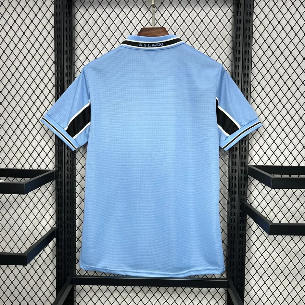 Lazio Retro Soccer Jersey Home Custom Shirt 1998-99 - Image 2