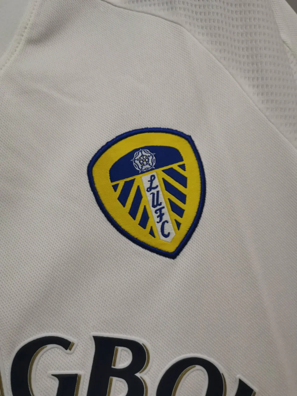 Leeds United Retro Football Jersey Home Shirt 2000/01 - Image 6