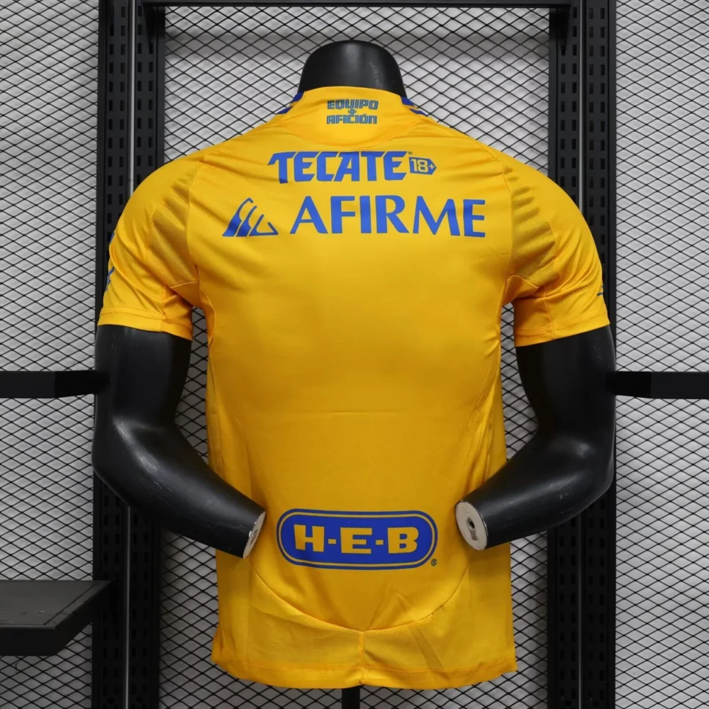 Tigres UANL Authentic Soccer Jersey Home Shirt 2024/25 - Image 2