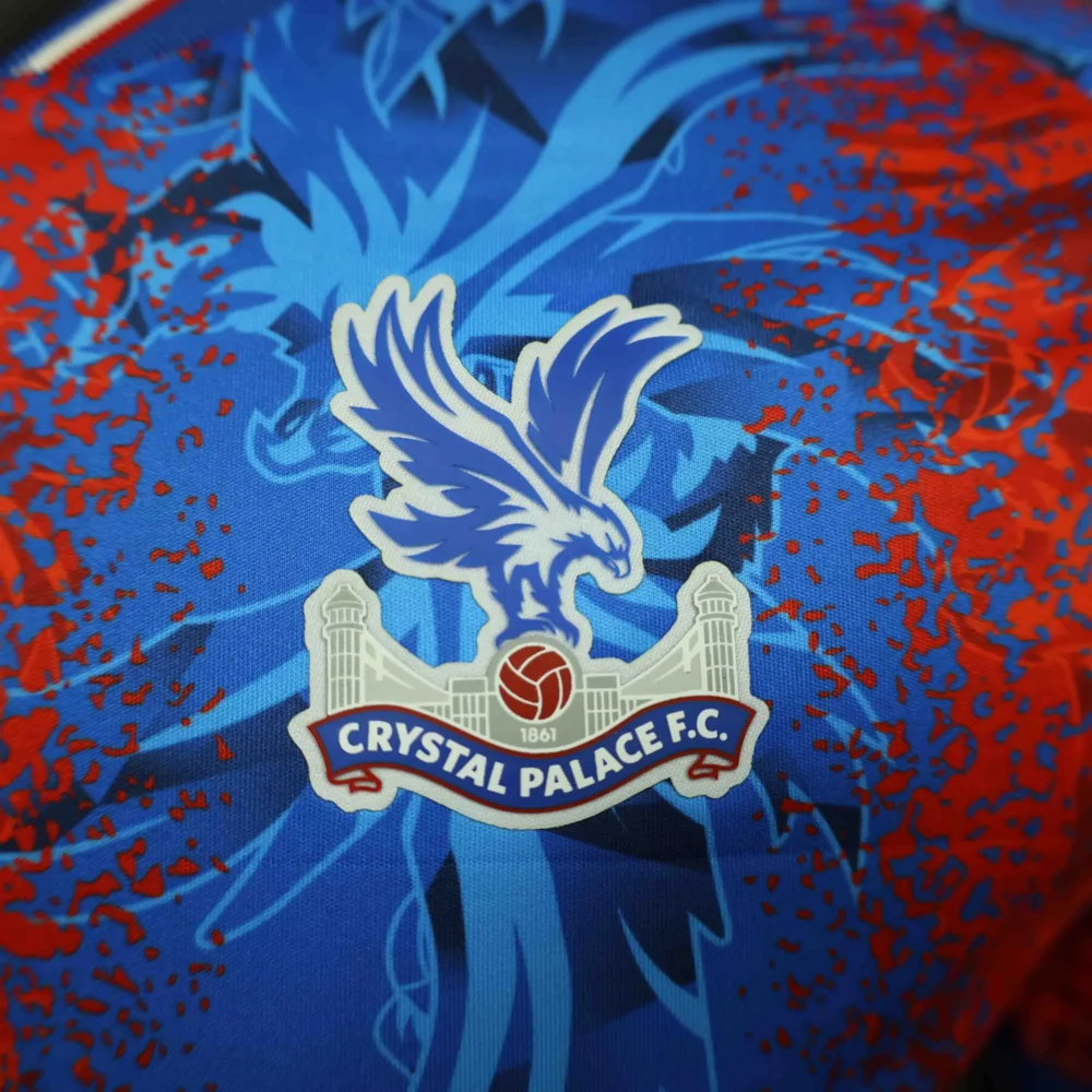 Crystal Palace Authentic Football Jersey Home Shirt 2024/25 - Image 5